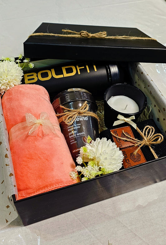 Iron & Glow – Luxury Gym & Wellness Hamper For Her - Gifttohampers