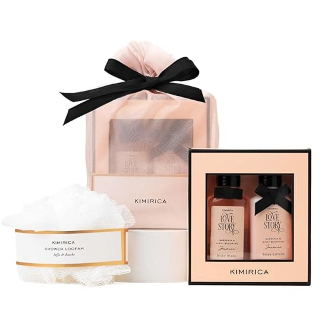 Timeless Glow Hamper – Photo Frame, Bath Set & Candle - Gifttohampers