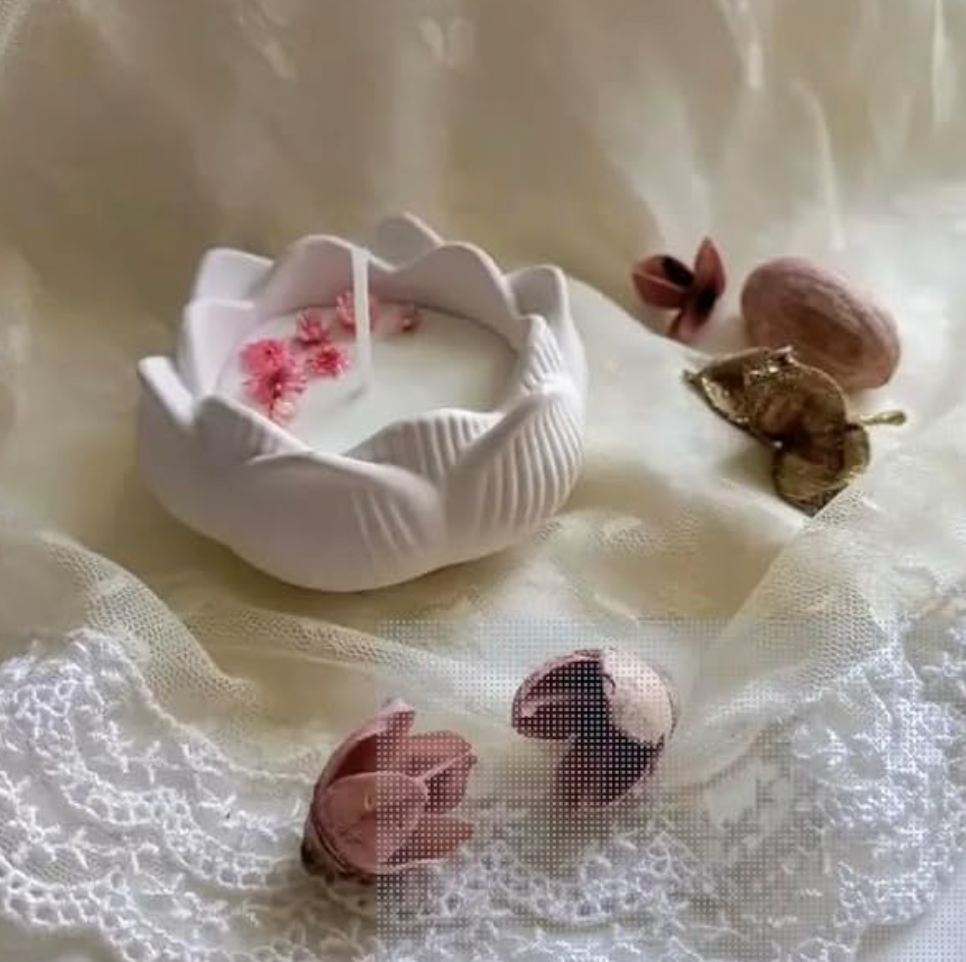 Forever Yours Hamper – Rose, Candle, Photo Frame & Earrings - Gifttohampers