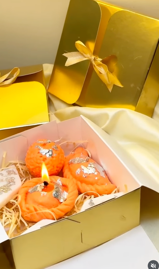 Blessed Diwali Hamper | Premium Pinewood Gift Box by Gift To Hampers
