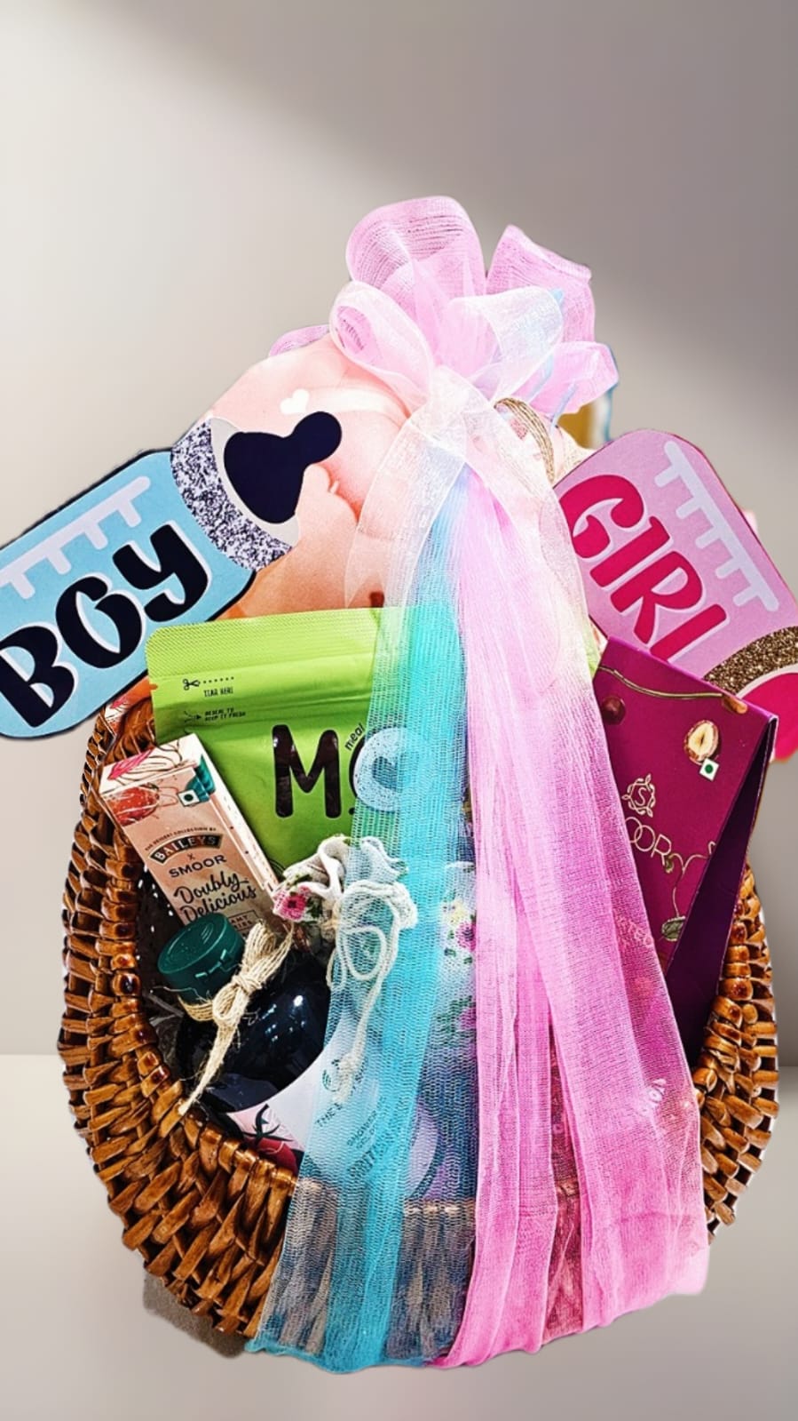 Blissful Beginnings Hamper – Baby Shower & Mom-to-Be Gift - Gifttohampers