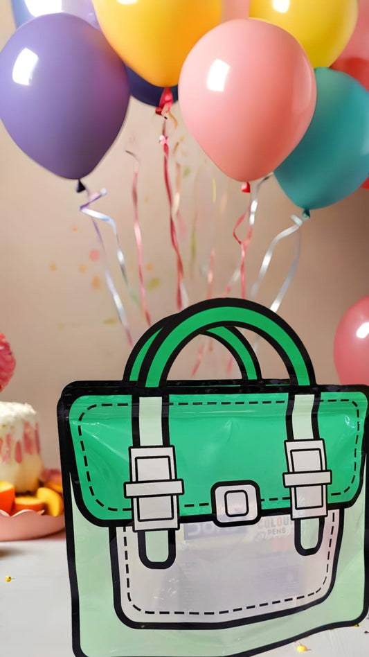 School Bag Theme Birthday Return Gift Pack 🎒 | Kids Party Favors - Gifttohampers