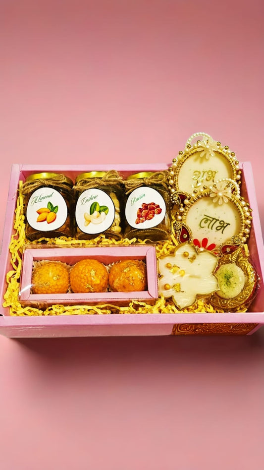 The Elegant Diwali Gift Box Hamper by Gift To Hampers