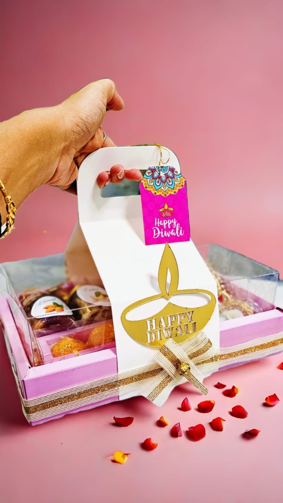 The Elegant Diwali Gift Box Hamper by Gift To Hampers