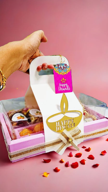 The Elegant Diwali Gift Box Hamper by Gift To Hampers