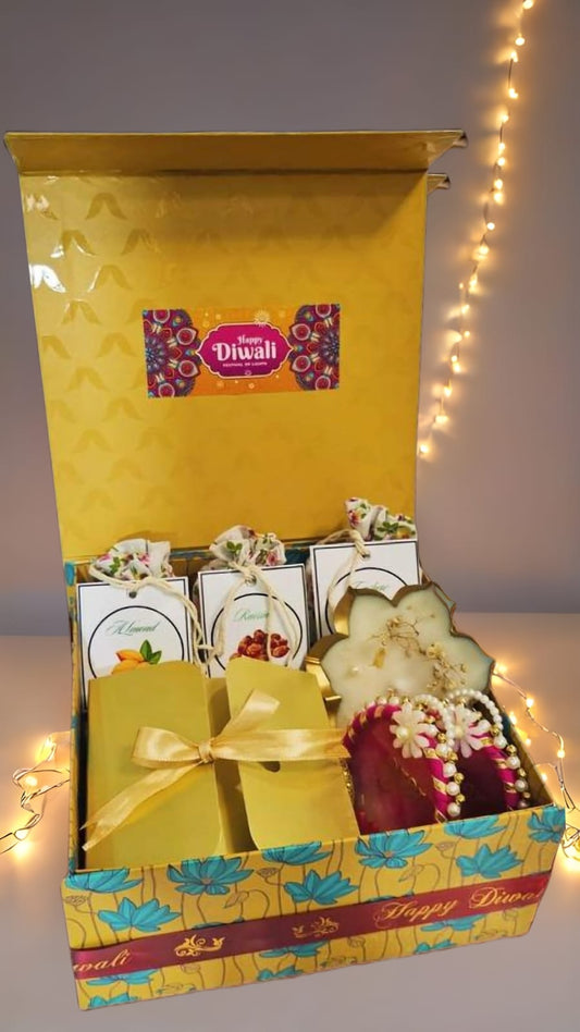 Healthy Diwali Hamper by Gift To Hampers – Festive Warmth